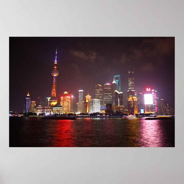 Shanghai by night China Poster (Front)