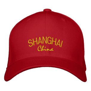 Shanghai China Embroidered Hat