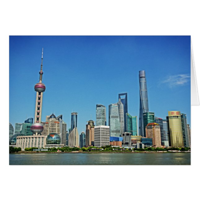 Shanghai, China - View from the Bund (Front Horizontal)