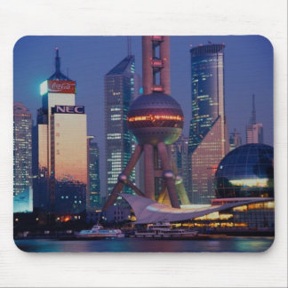 Shanghai city of China Mouse Mat
