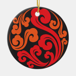 Shanghai Moon Chinese Bistro & Bar 05 Ceramic Tree Decoration