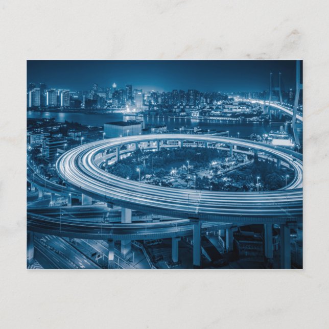 Shanghai Overpass 3 postcard (Front)