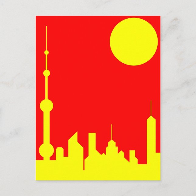 Shanghai Sunshine Postcard (Front)