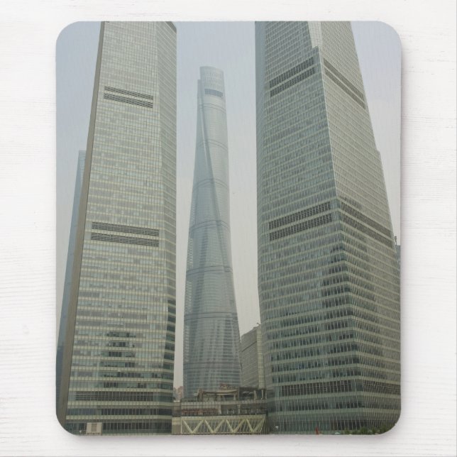 Shanghai Tower -Lujiazui, Pudong - Shanghai, China Mouse Mat (Front)