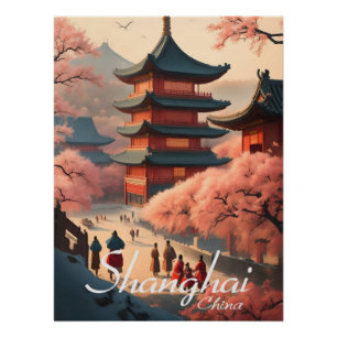 Shanghai Travel Poster