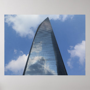 Shanghai World Financial Center China Poster