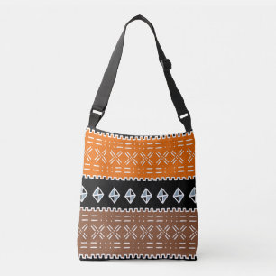 Shango African Tribal Design Crossbody Bag