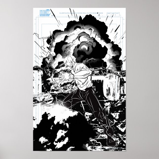 Shango, the Avenger "Original Art" Poster (Front)
