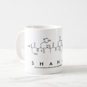 Shaniya peptide name mug (Front Left)