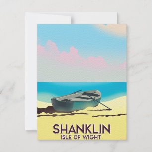 Shanklin, Isle of Wight vintage travel poster