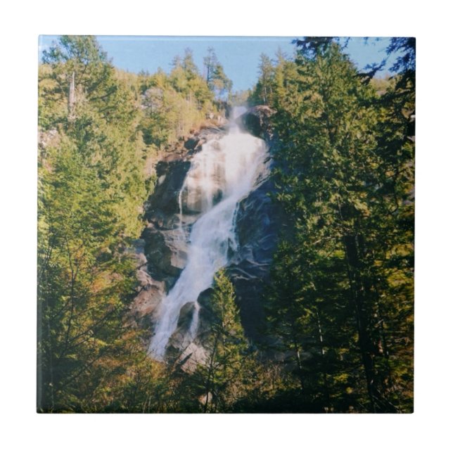 Shannon Falls, Squamish, Canada  Tile (Front)