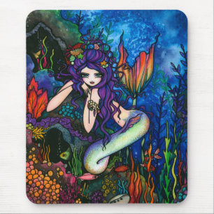 "Shannon" Mermaid Fantasy Fairy Mouse Mat