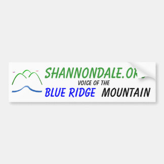 Shannondale.org Bumper Stcker w/ Logo Bumper Sticker