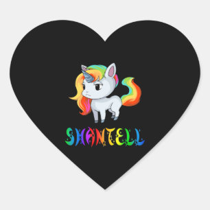 Shantell Unicorn Heart Sticker