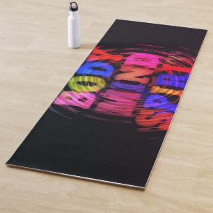 Shanti "Body Mind Spirit" Peace Yoga Mat