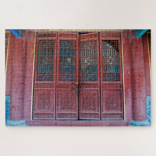 Shaolin Temple Doors Jigsaw Puzzle