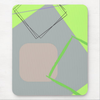 shape and colors mouse mat
