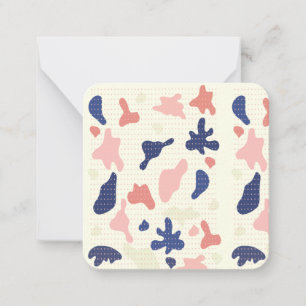 Shape Dot Grid Note Card