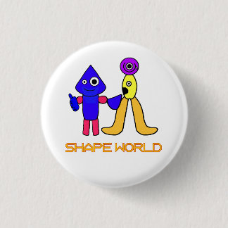 Shape World 3 Cm Round Badge