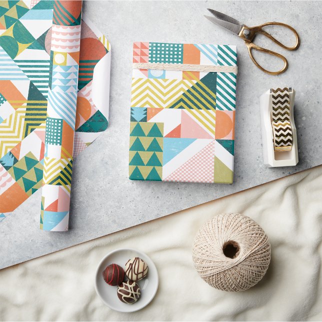 Shape World Pattern Wrapping Paper (Creator Uploaded)