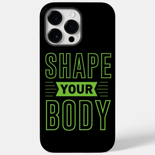 SHAPE YOUR BODY                                    Case-Mate iPhone CASE (Back)