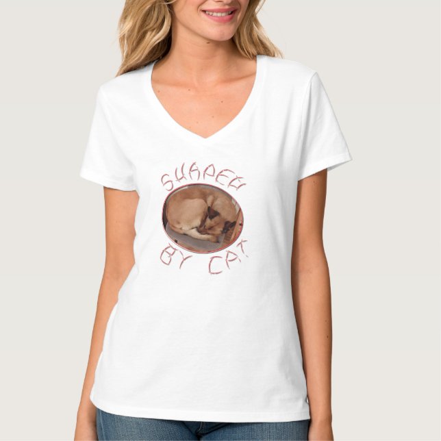 Shaped by cat T-Shirt (Front)