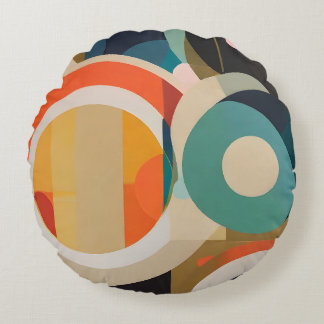 Shaped Round Cushion