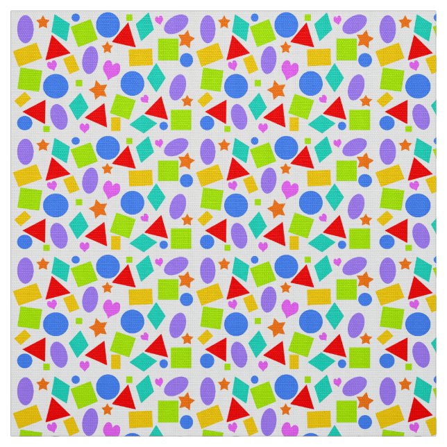 Shapes and Colours Fabric (Swatch)
