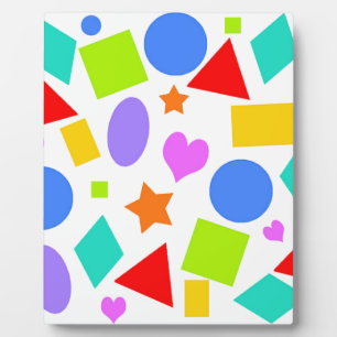 Shapes and Colours Plaque