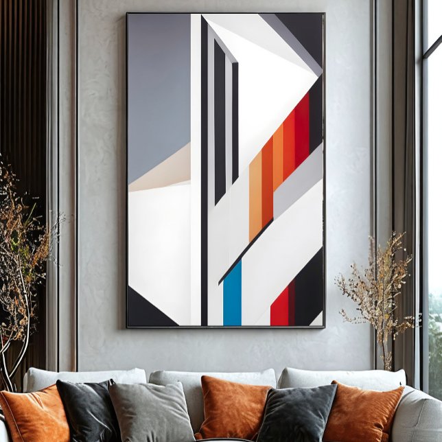 Shapes in Motion Canvas Print (Creator Uploaded)