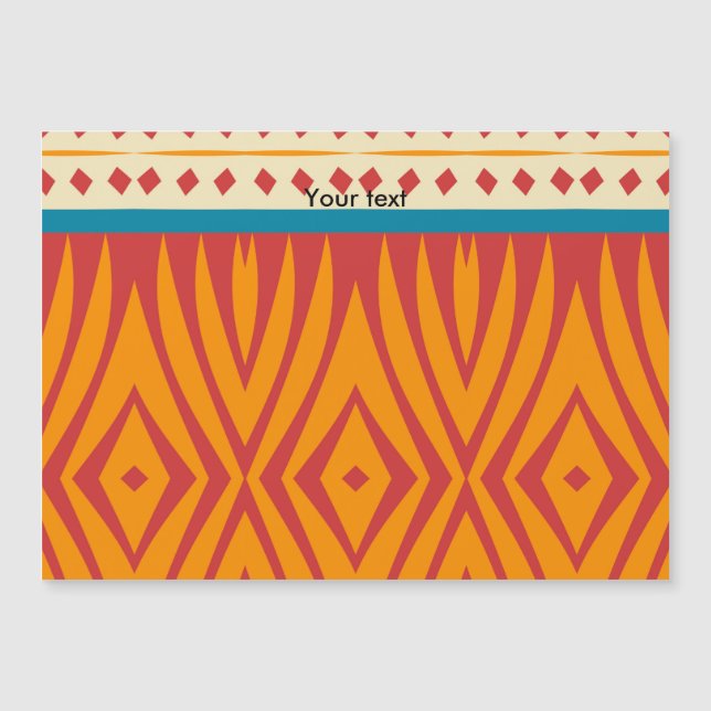 Shapes in retro colours (Front)