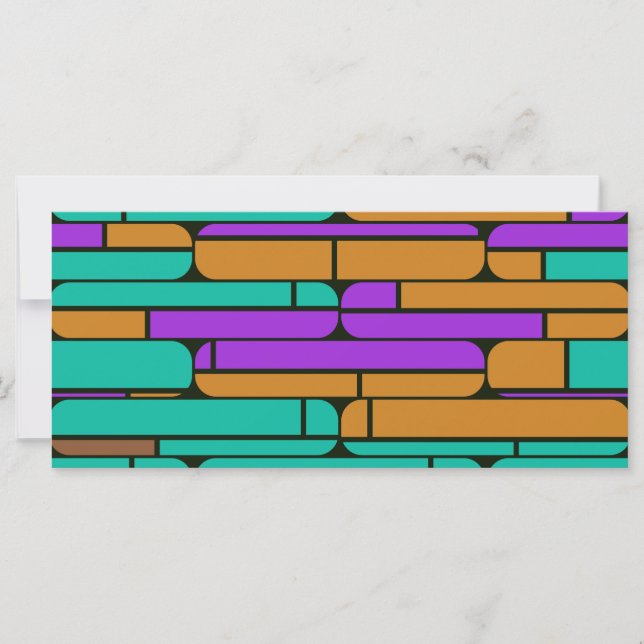 Shapes in retro colours (Front)