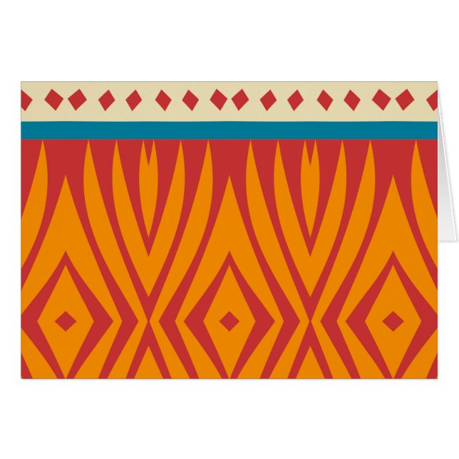 Shapes in retro colours (Front Horizontal)