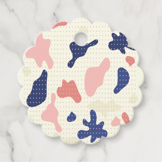 Shapes Irregular Favor Tags (Front)