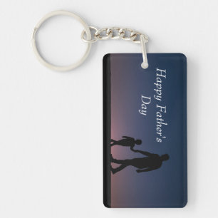 Shapes of Fatherhood Keychain