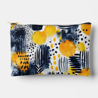 Shapes pattern accessory pouch