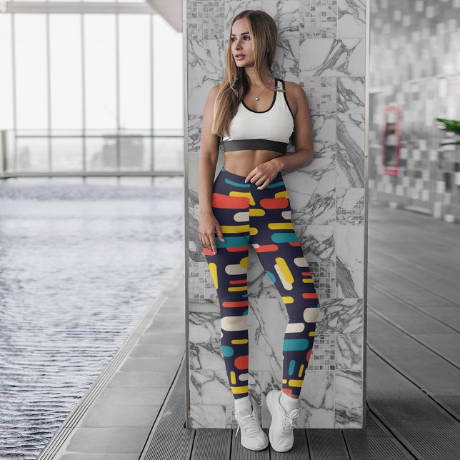 Shapes Pattern Leggings (Creator Uploaded)