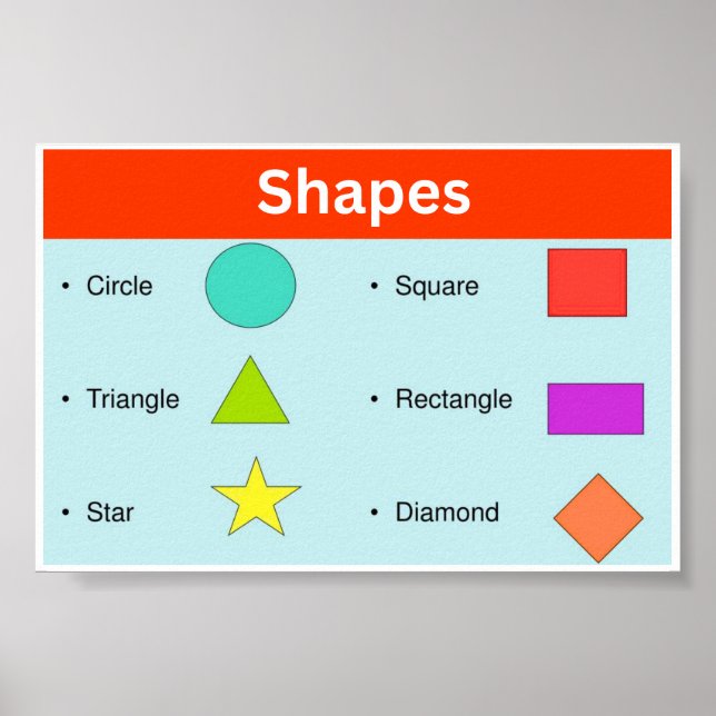 Shapes Poster (Front)