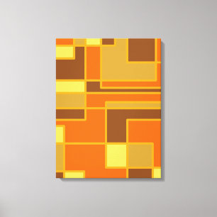 Shapes Take Shape Canvas Print