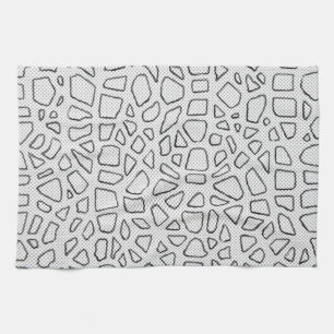 Shapes tea towel