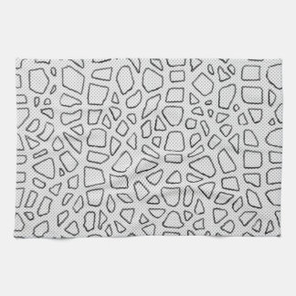 Shapes tea towel
