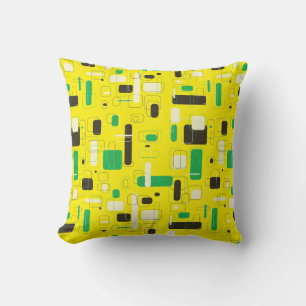 Shapes Yellow Cushion