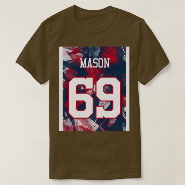 SHAQ MASON 2 T-Shirt (Design Front)