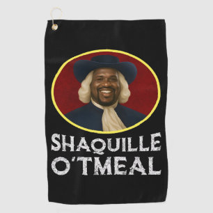 Shaquille Oatmeal Funny Meme Golf Towel