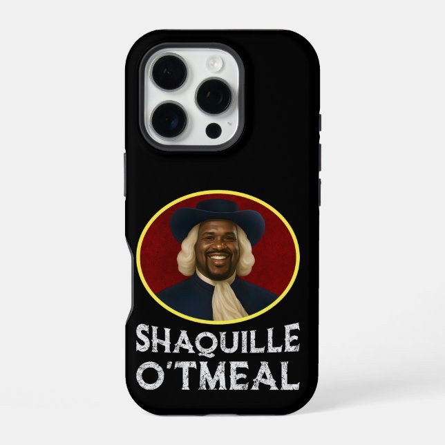 Shaquille Oatmeal Funny Meme iPhone Case (Back)