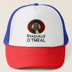 Shaquille Oatmeal Funny Meme Trucker Hat