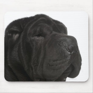 Shar Pei (1 year old) close-up Mouse Mat