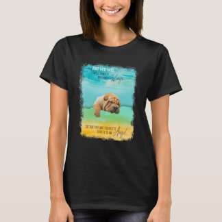 Shar Pei Birthday For Kids Teen Adult Love Dog T-Shirt