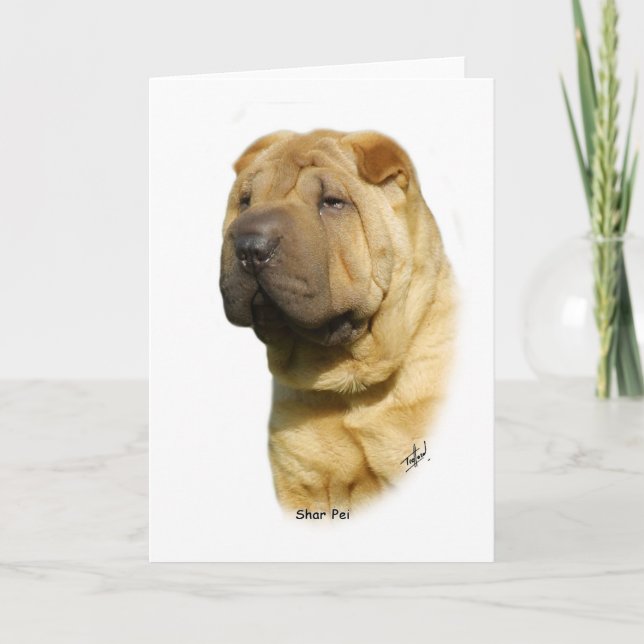 Shar Pei Card (Front)