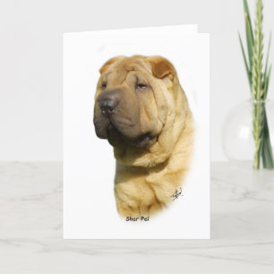 Shar Pei Card